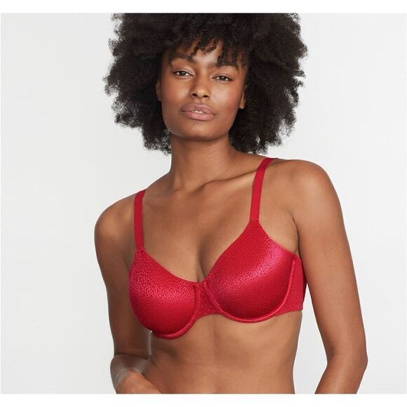 Wacoal NWT Back Appeal Underwire Bra brilliant red full coverage Bra 38G - Picture 2 of 7